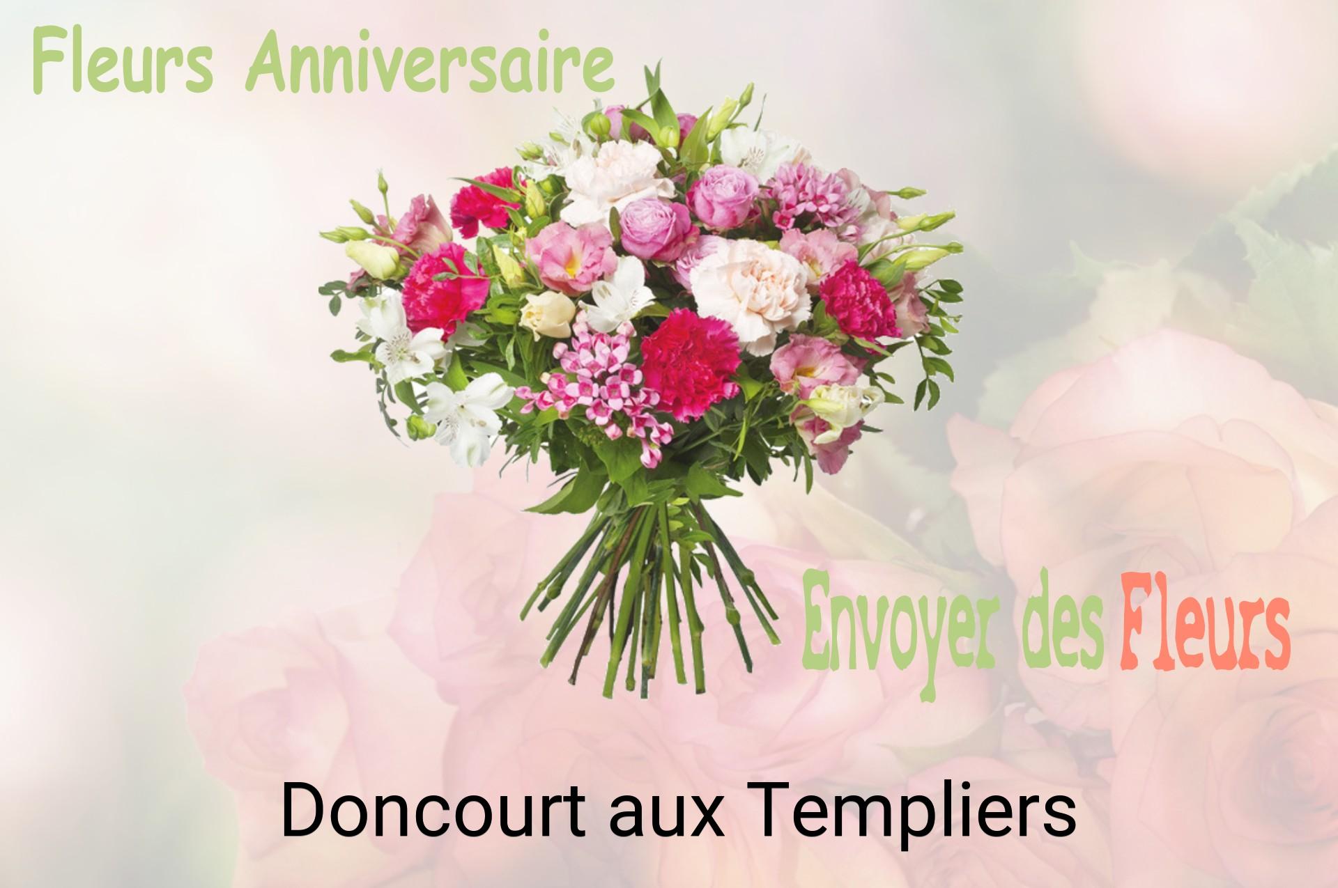 Bouquet de fleurs d’anniversaire livré à Doncourt-aux-Templiers
